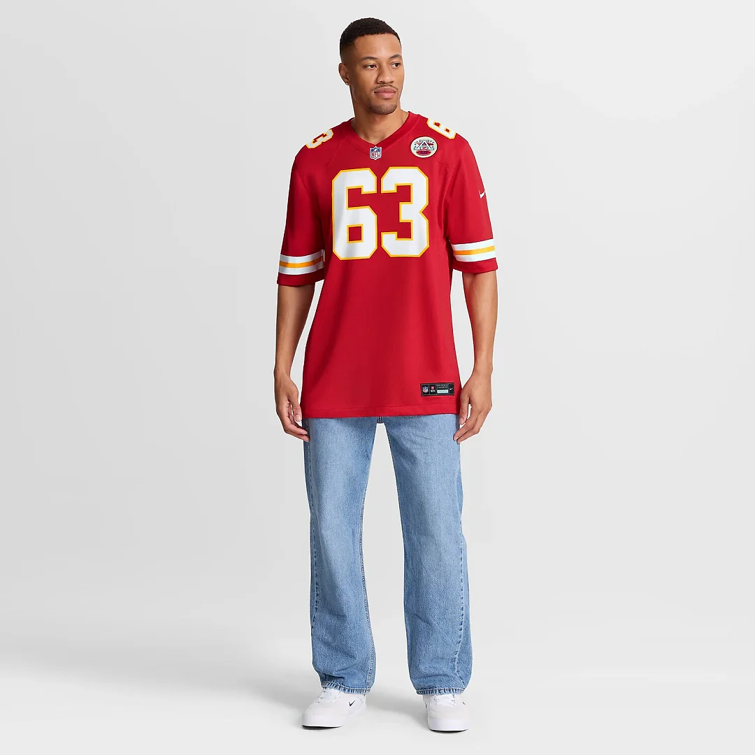Zennovawear Willie Lanier Kansas City Chiefs Retired Player Jersey - Red