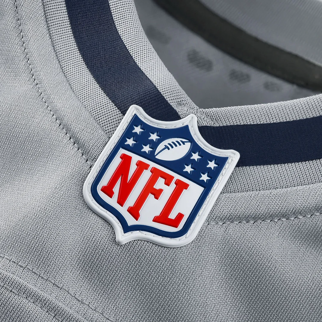 Zennovawear Seattle Seahawks 2025 Rivalries Collection Custom Game Jersey - Wolf Gray