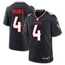 Zennovawear Woody Marks Houston Texans Team Game Jersey - Navy