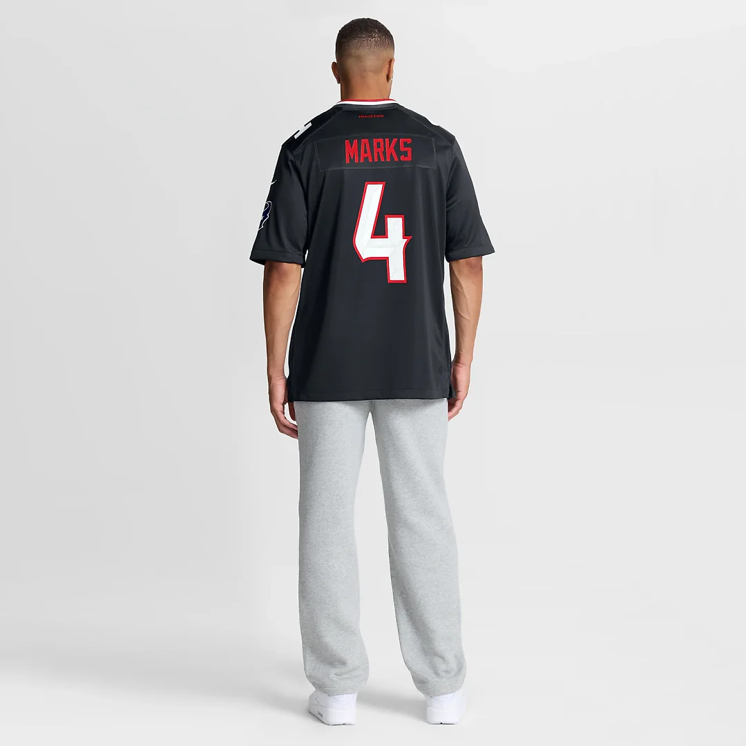 Zennovawear Woody Marks Houston Texans Team Game Jersey - Navy