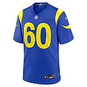 Zennovawear Wyatt Bowles Los Angeles Rams Team Game Jersey - Royal
