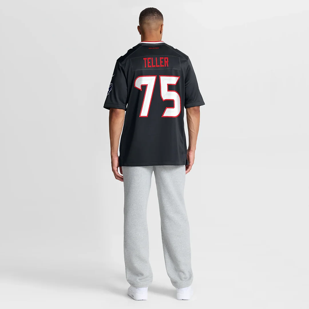 Zennovawear Wyatt Teller Houston Texans Team Game Jersey - Navy