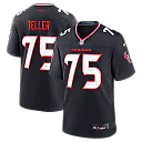 Zennovawear Wyatt Teller Houston Texans Team Game Jersey - Navy