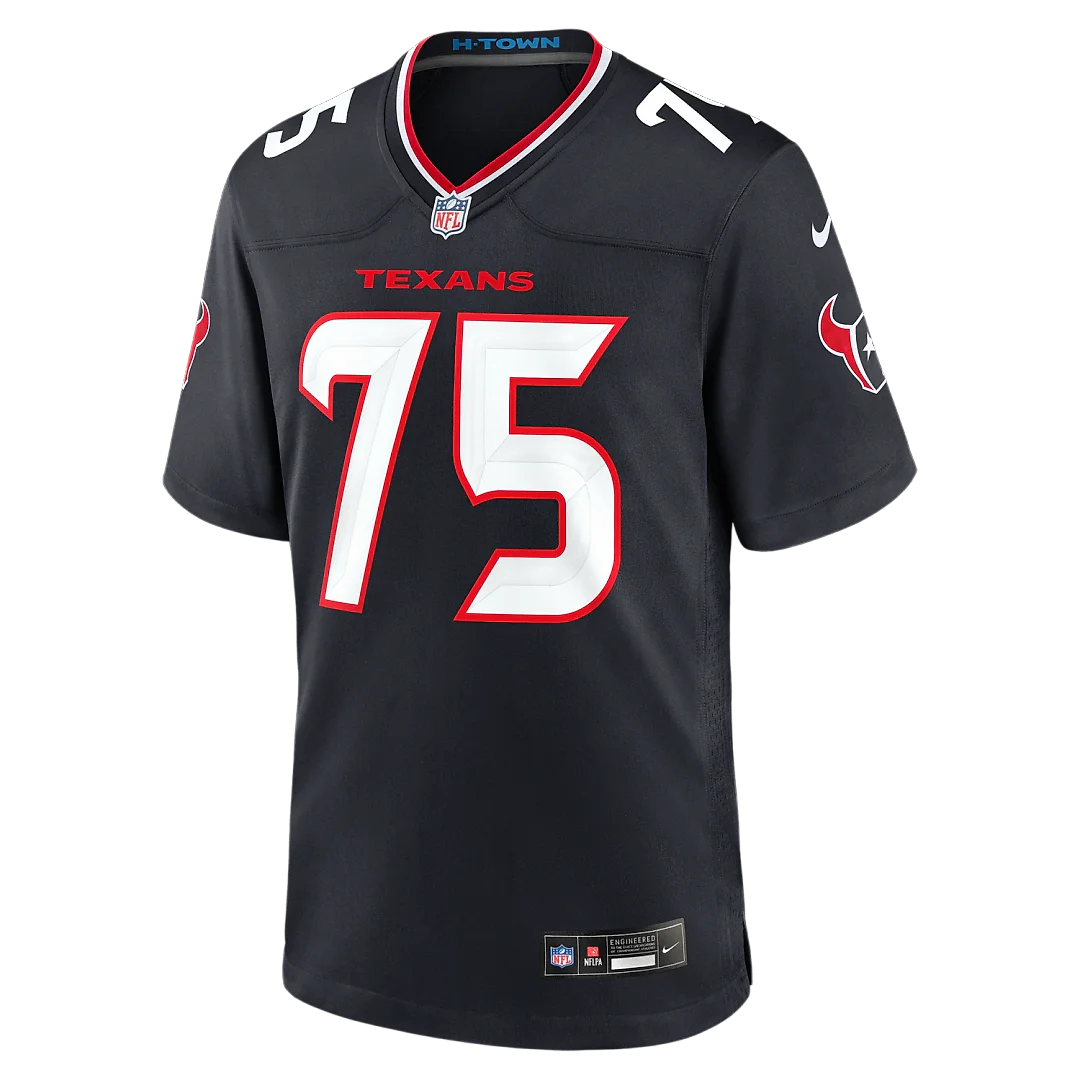 Zennovawear Wyatt Teller Houston Texans Team Game Jersey - Navy