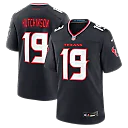 Zennovawear Xavier Hutchinson Houston Texans Team Game Jersey - Navy