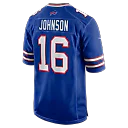 Zennovawear Xavier Johnson Buffalo Bills Game Jersey - Royal