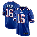 Zennovawear Xavier Johnson Buffalo Bills Game Jersey - Royal