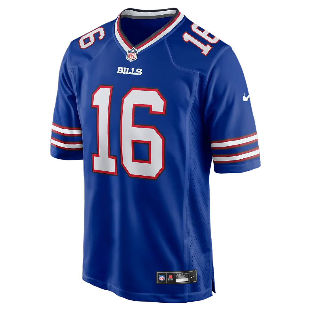 Zennovawear Xavier Johnson Buffalo Bills Game Jersey - Royal