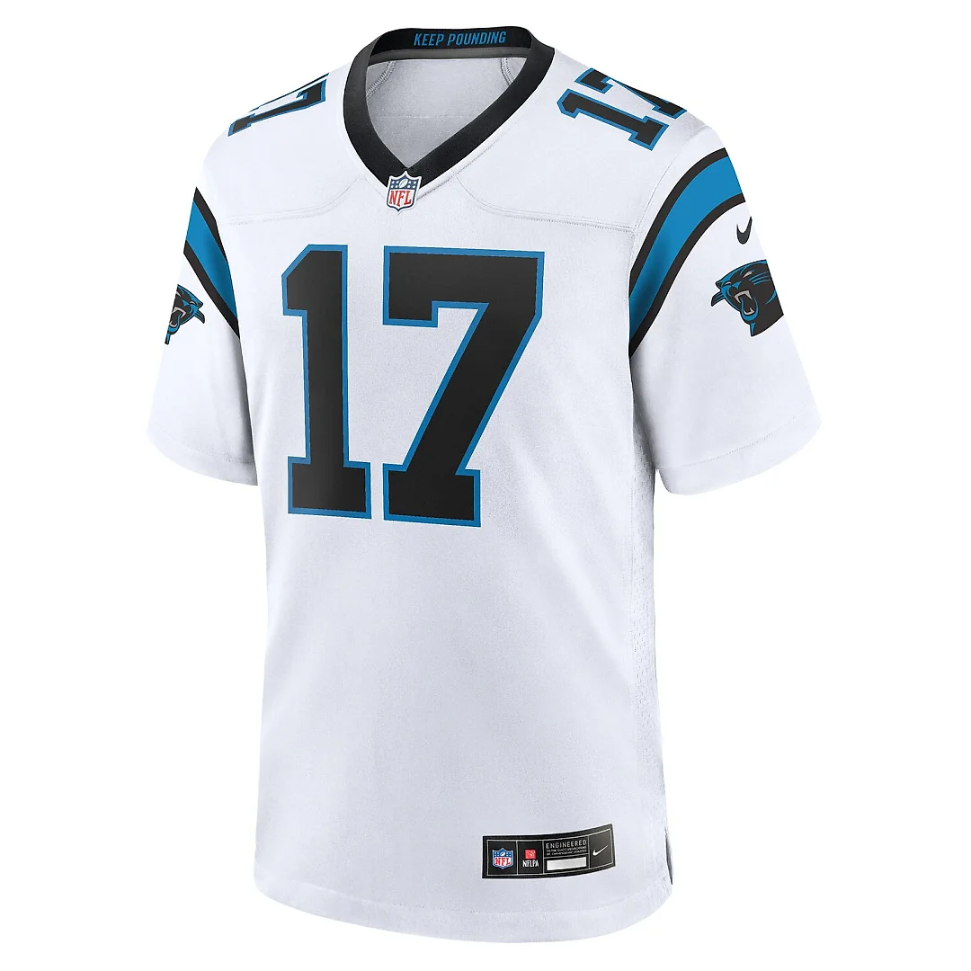 Zennovawear Xavier Legette Carolina Panthers Game Jersey - White
