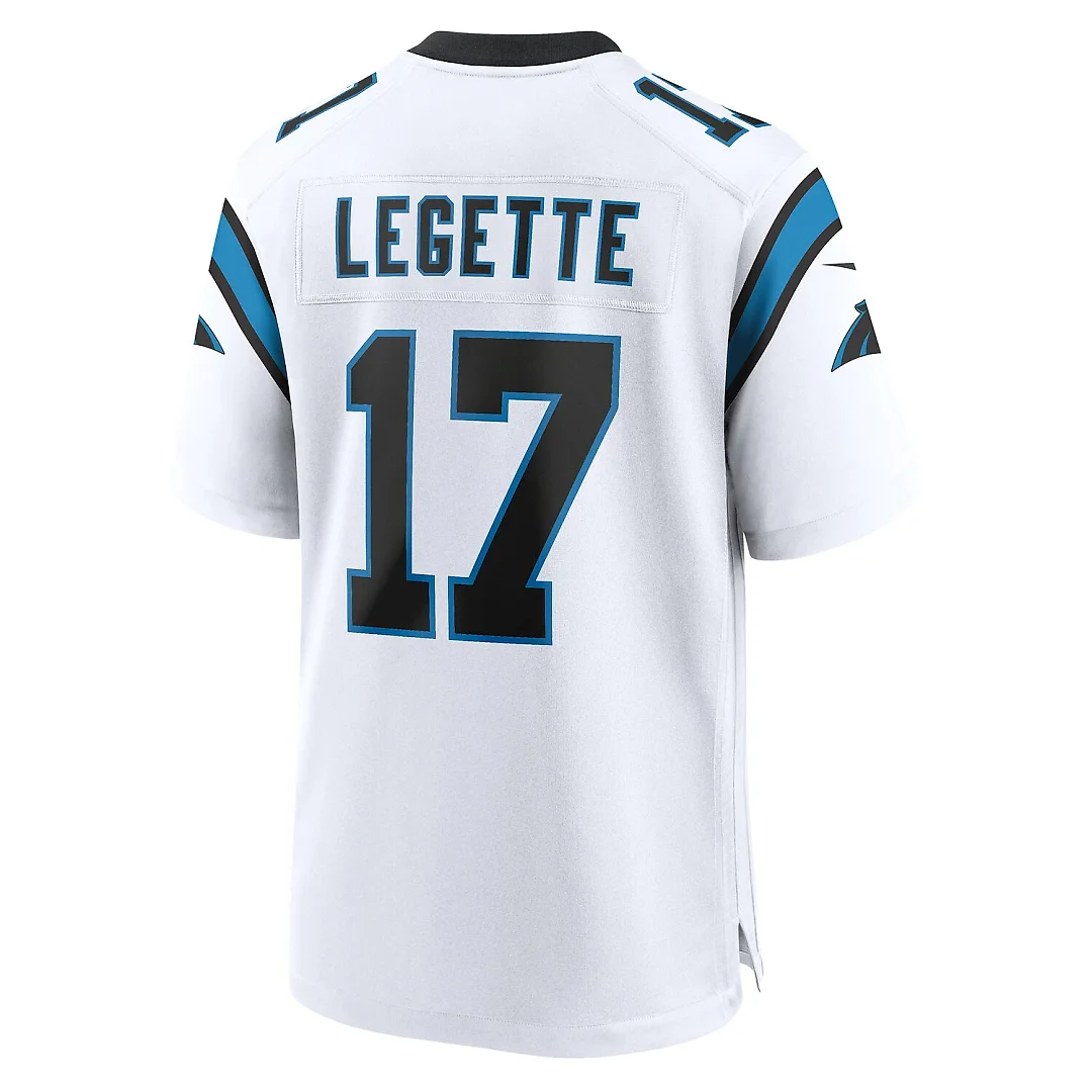 Zennovawear Xavier Legette Carolina Panthers Game Jersey - White