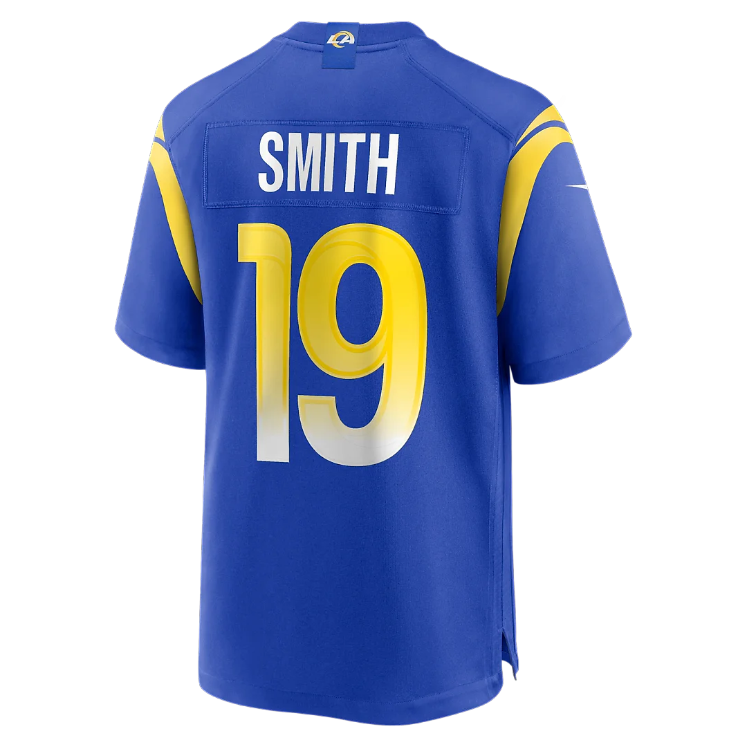 Zennovawear Xavier Smith Los Angeles Rams Home Game Jersey - Royal