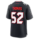 Zennovawear Xavier Thomas Houston Texans Team Game Jersey - Navy