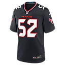 Zennovawear Xavier Thomas Houston Texans Team Game Jersey - Navy