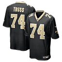 Zennovawear Xavier Truss New Orleans Saints Team Game Jersey - Black
