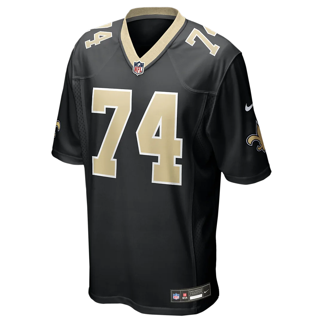 Zennovawear Xavier Truss New Orleans Saints Team Game Jersey - Black