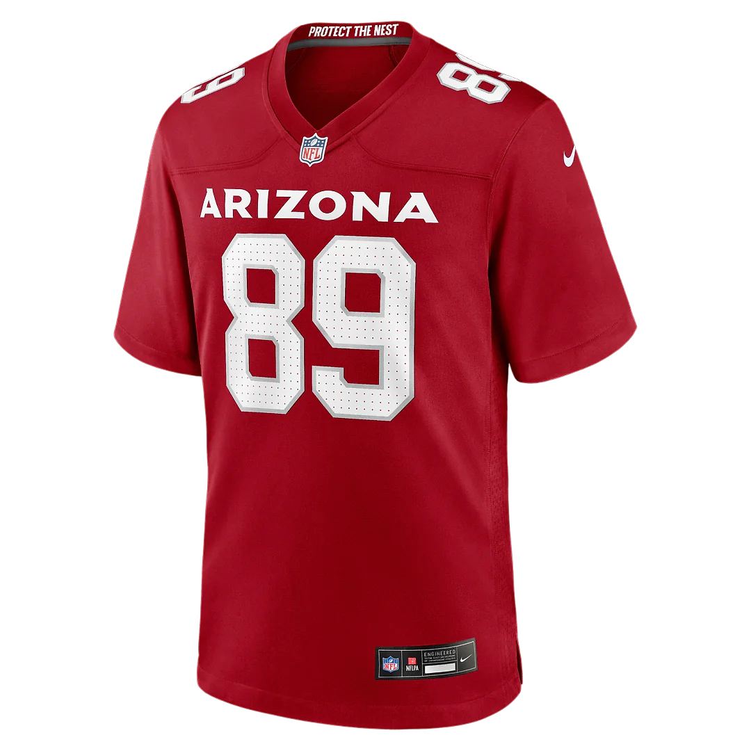 Zennovawear Xavier Weaver Arizona Cardinals Team Game Jersey - Cardinal