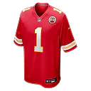 Zennovawear Xavier Worthy Kansas City Chiefs Player Game Jersey - Red