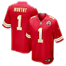 Zennovawear Xavier Worthy Kansas City Chiefs Player Game Jersey - Red