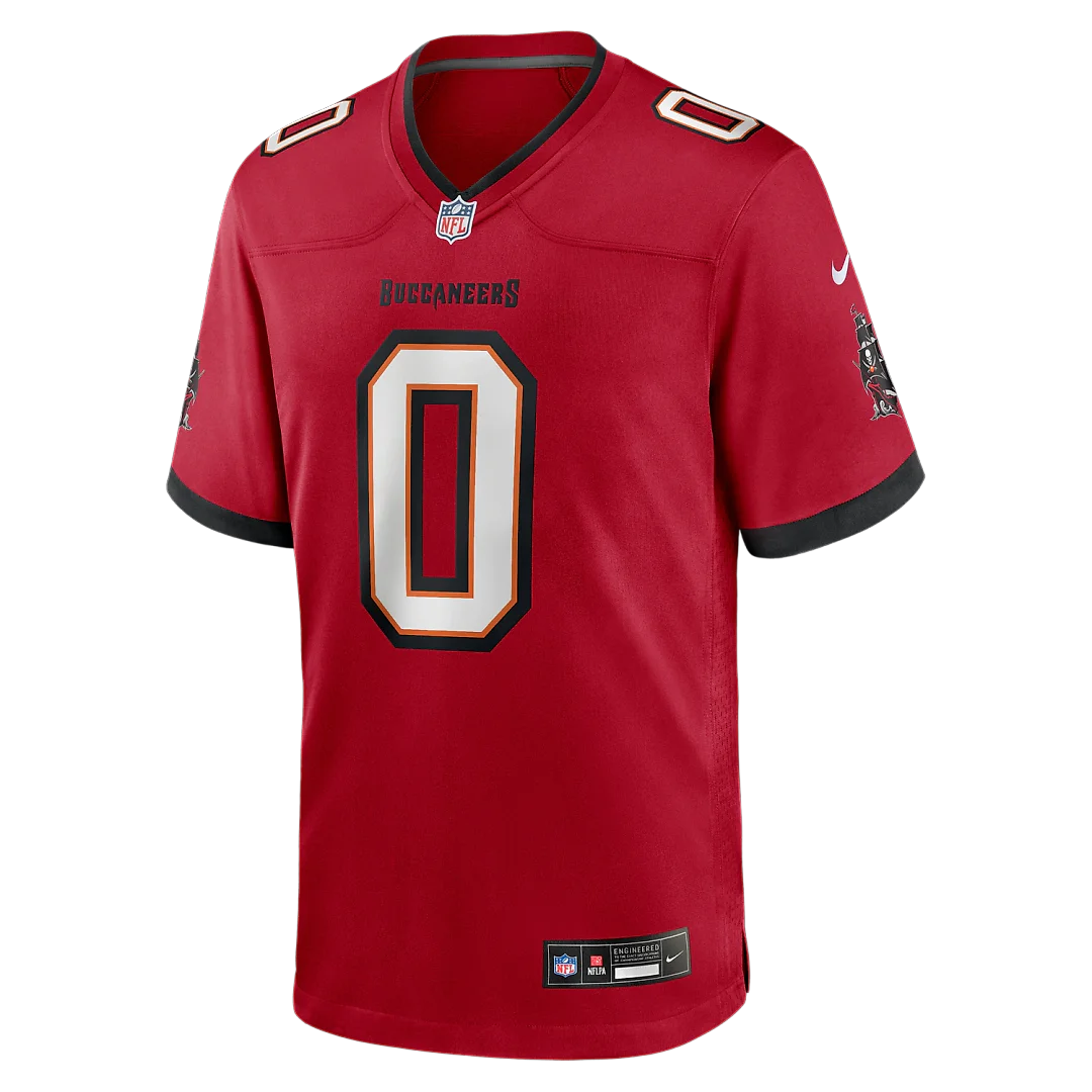 Zennovawear YaYa Diaby Tampa Bay Buccaneers Game Jersey - Red