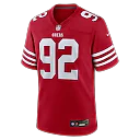 Zennovawear Yetur Gross-Matos San Francisco 49ers Team Game Jersey - Scarlet