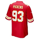 Zennovawear Zacch Pickens Kansas City Chiefs Team Game Jersey - Red