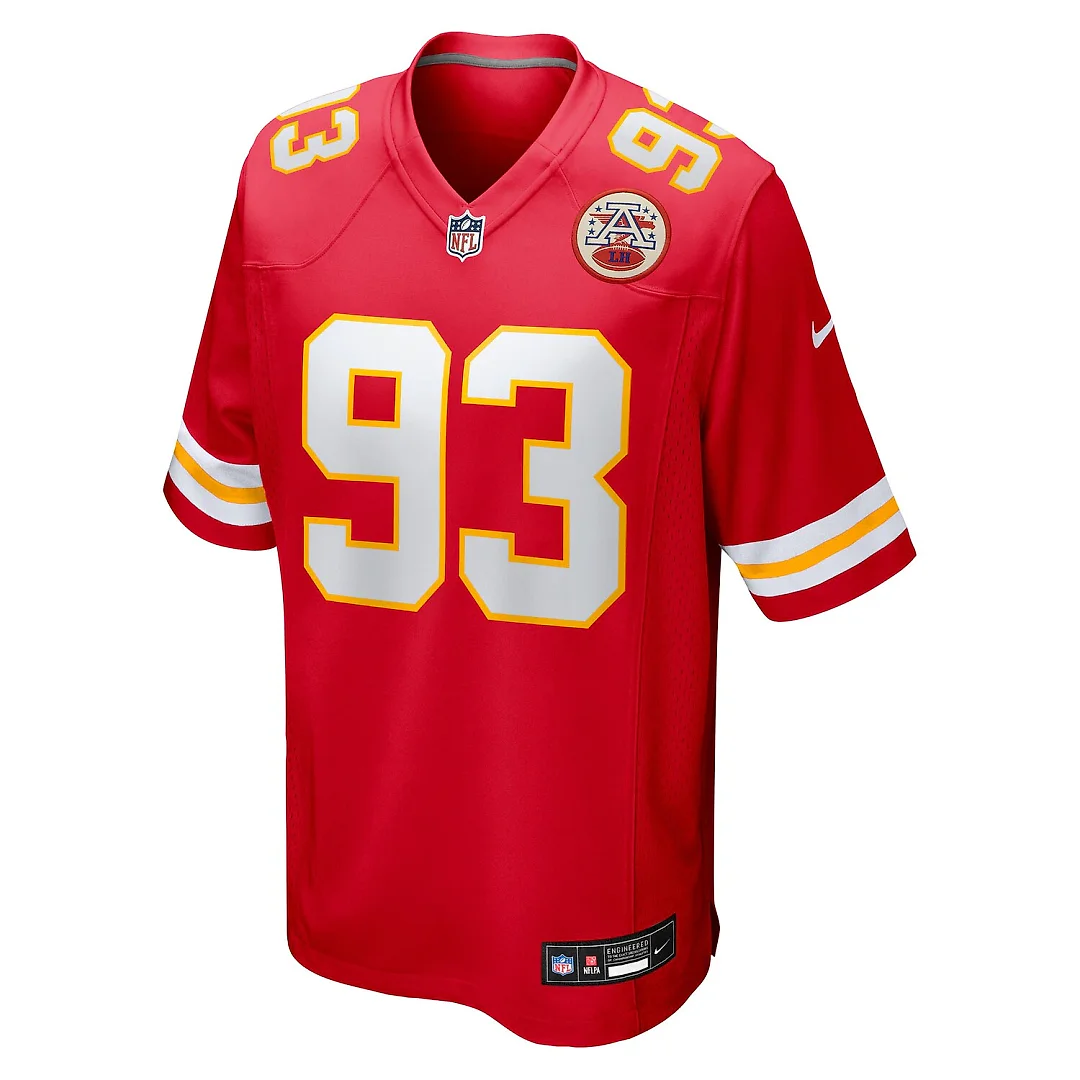 Zennovawear Zacch Pickens Kansas City Chiefs Team Game Jersey - Red