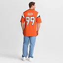 Zennovawear Zach Allen Denver Broncos Team Game Jersey - Orange