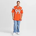 Zennovawear Zach Allen Denver Broncos Team Game Jersey - Orange