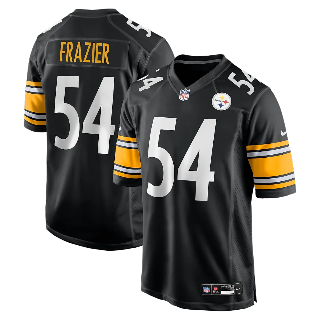 Zennovawear Zach Frazier Pittsburgh Steelers Game Jersey - Black