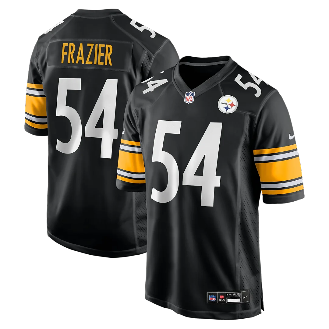 Zennovawear Zach Frazier Pittsburgh Steelers Game Jersey - Black
