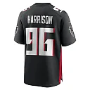 Zennovawear Zach Harrison Atlanta Falcons Team Game Jersey - Black