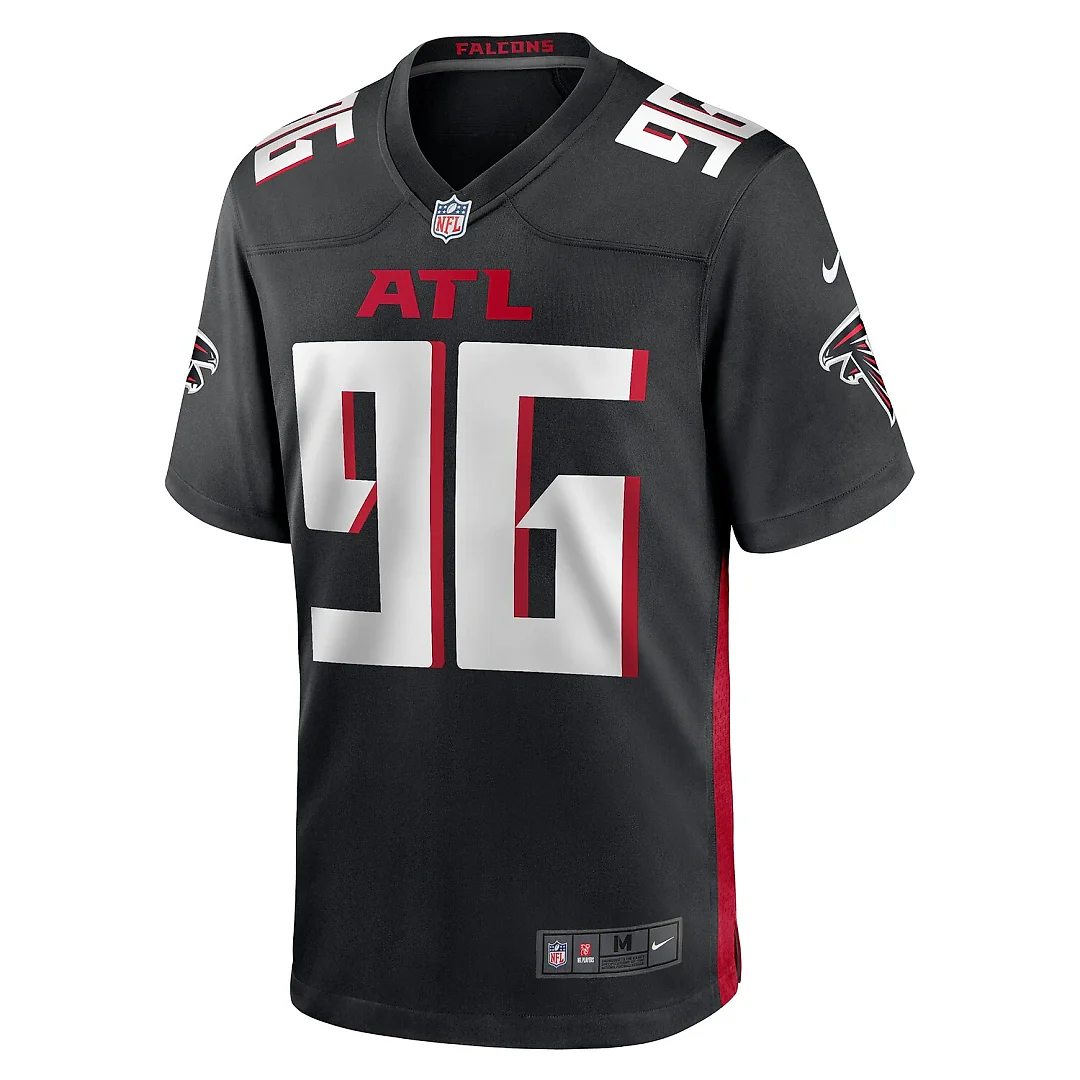 Zennovawear Zach Harrison Atlanta Falcons Team Game Jersey - Black