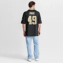 Zennovawear Zach Wood New Orleans Saints Game Jersey - Black
