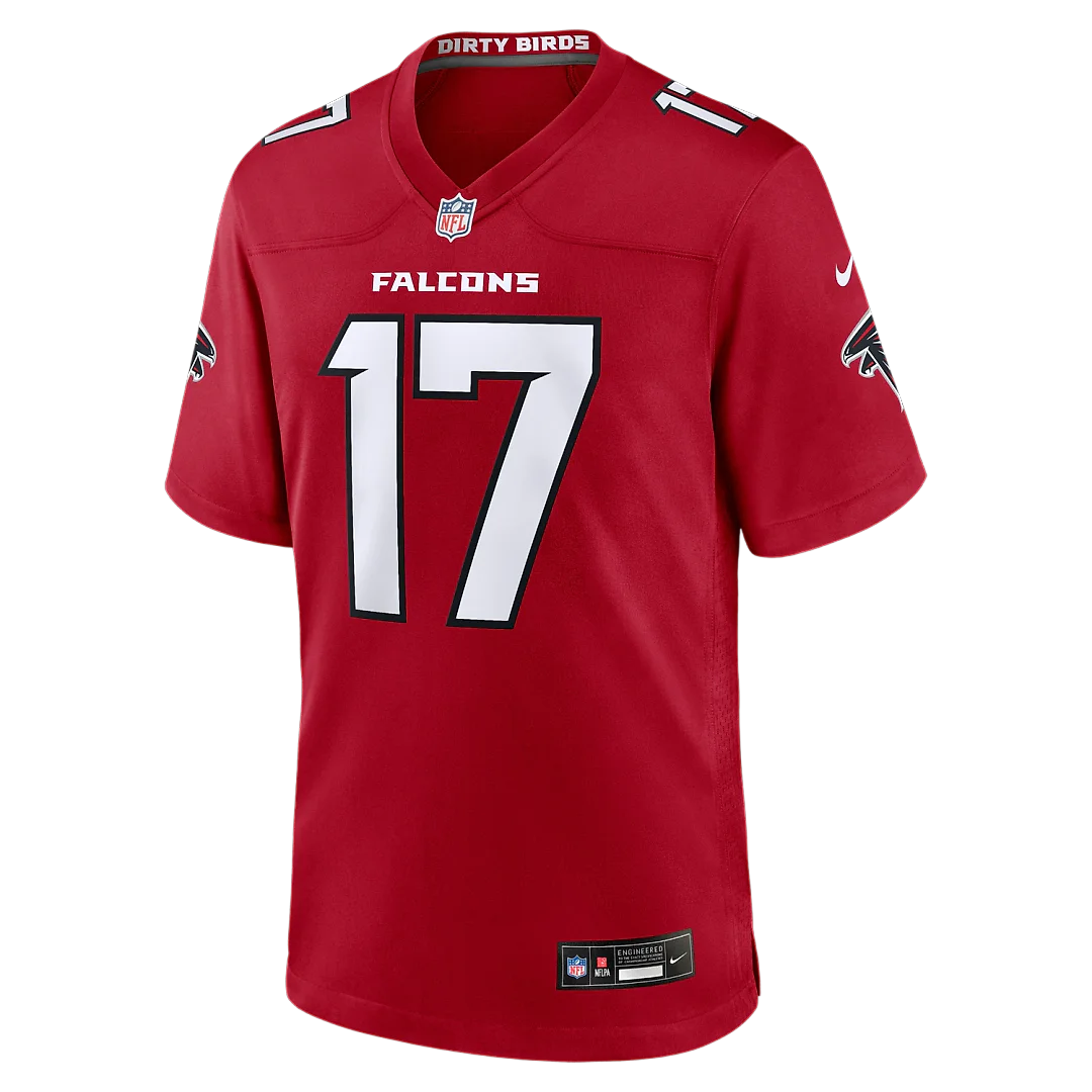 Zennovawear Zachariah Branch Atlanta Falcons Team Game Jersey - Red