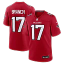 Zennovawear Zachariah Branch Atlanta Falcons Team Game Jersey - Red