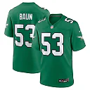 Zennovawear Zack Baun Philadelphia Eagles Alternate Game Jersey - Kelly Green