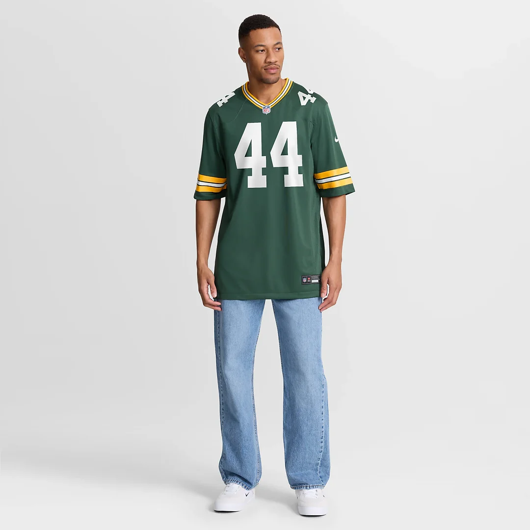 Zennovawear Zaire Franklin Green Bay Packers Game Jersey - Green