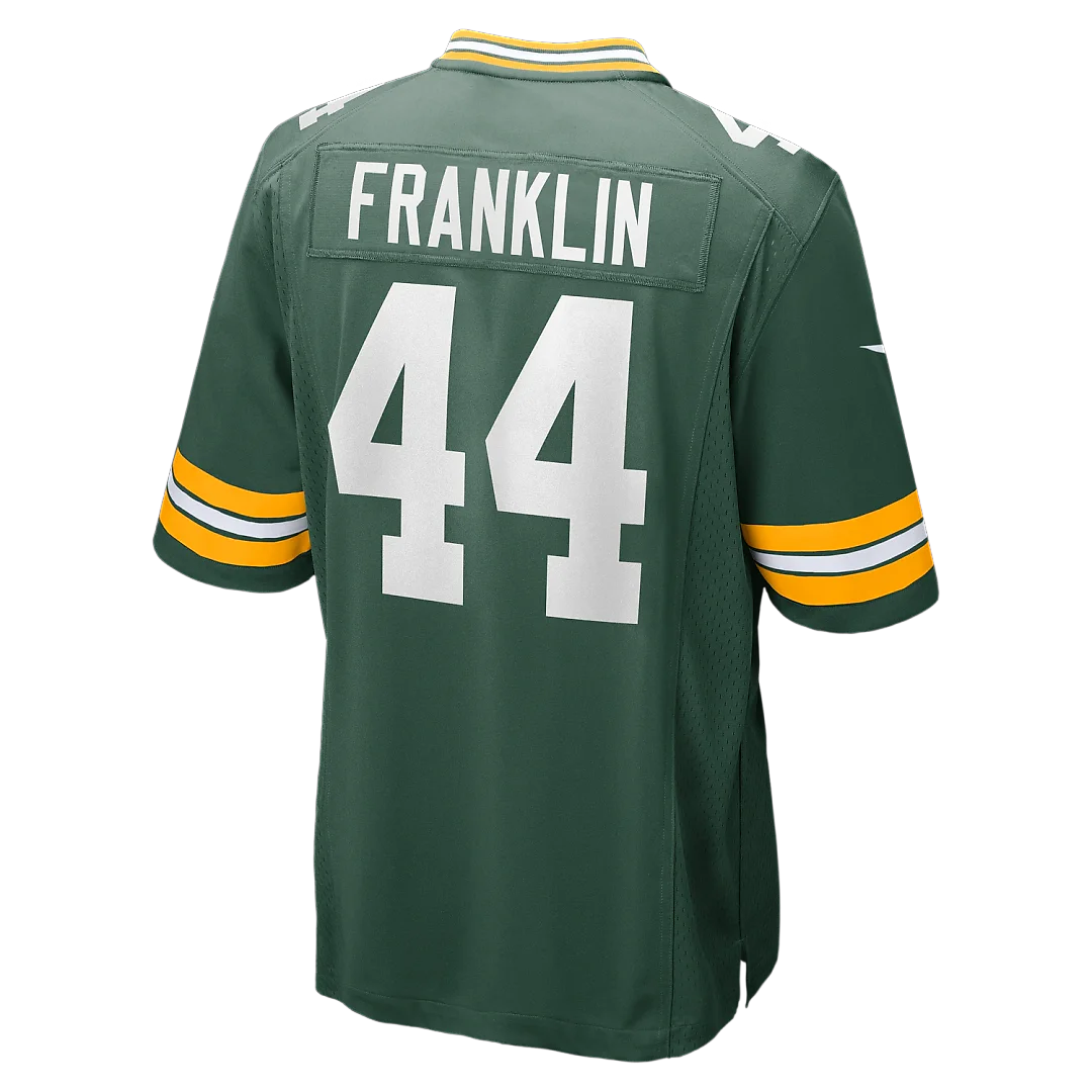 Zennovawear Zaire Franklin Green Bay Packers Game Jersey - Green
