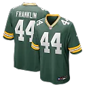 Zennovawear Zaire Franklin Green Bay Packers Game Jersey - Green