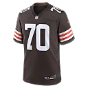 Zennovawear Zak Zinter Cleveland Browns Team Game Jersey - Brown