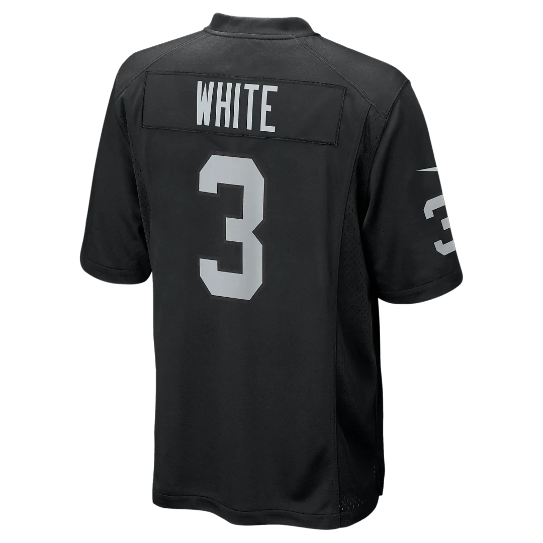 Zennovawear Zamir White Las Vegas Raiders Team Game Jersey - Black