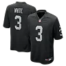Zennovawear Zamir White Las Vegas Raiders Team Game Jersey - Black