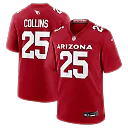 Zennovawear Zaven Collins Arizona Cardinals Home Game Jersey - Cardinal
