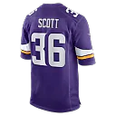 Zennovawear Zavier Scott Minnesota Vikings Team Game Jersey - Purple