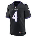 Zennovawear Zay Flowers Baltimore Ravens Alternate Game Jersey - Black