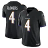 Zennovawear Zay Flowers Baltimore Ravens Alternate Vapor FUSE. Limited Jersey - Black