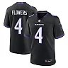 Zennovawear Zay Flowers Baltimore Ravens Alternate Game Jersey - Black