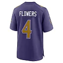 Zennovawear Zay Flowers Baltimore Ravens Alternate Game Jersey - Purple