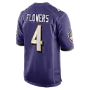 Zennovawear Zay Flowers Baltimore Ravens Game Jersey - Purple