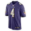 Zennovawear Zay Flowers Baltimore Ravens Game Jersey - Purple